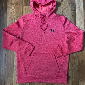 Under Armour Red Fleece Twist Hoodie